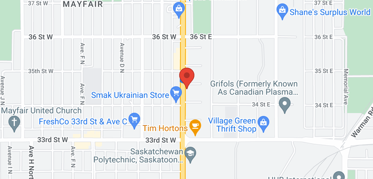 map of 1306 Idylwyld DR N